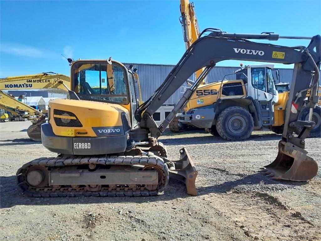 Volvo ECR88 Mini ekskavatoriai < 7 t
