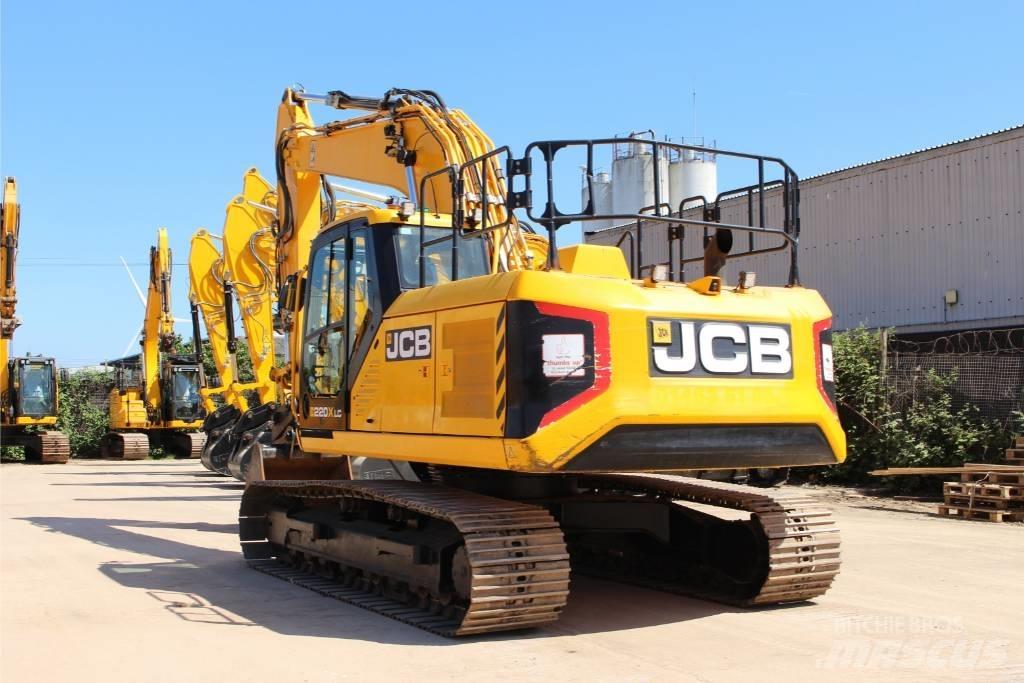 JCB 220X LC Vikšriniai ekskavatoriai