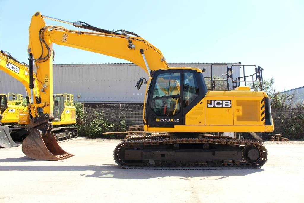 JCB 220X LC Vikšriniai ekskavatoriai
