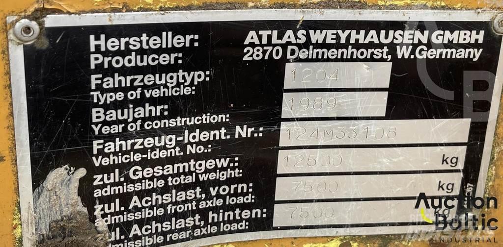 Atlas 1204 Ratiniai ekskavatoriai