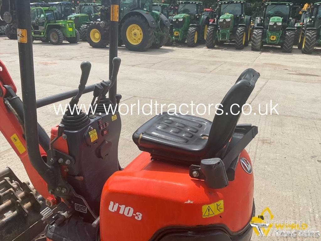 Kubota U 10-3 Mini ekskavatoriai < 7 t