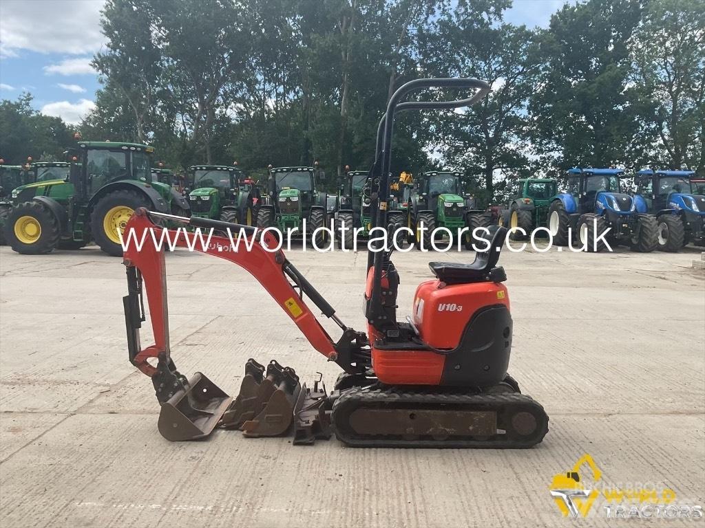 Kubota U 10-3 Mini ekskavatoriai < 7 t