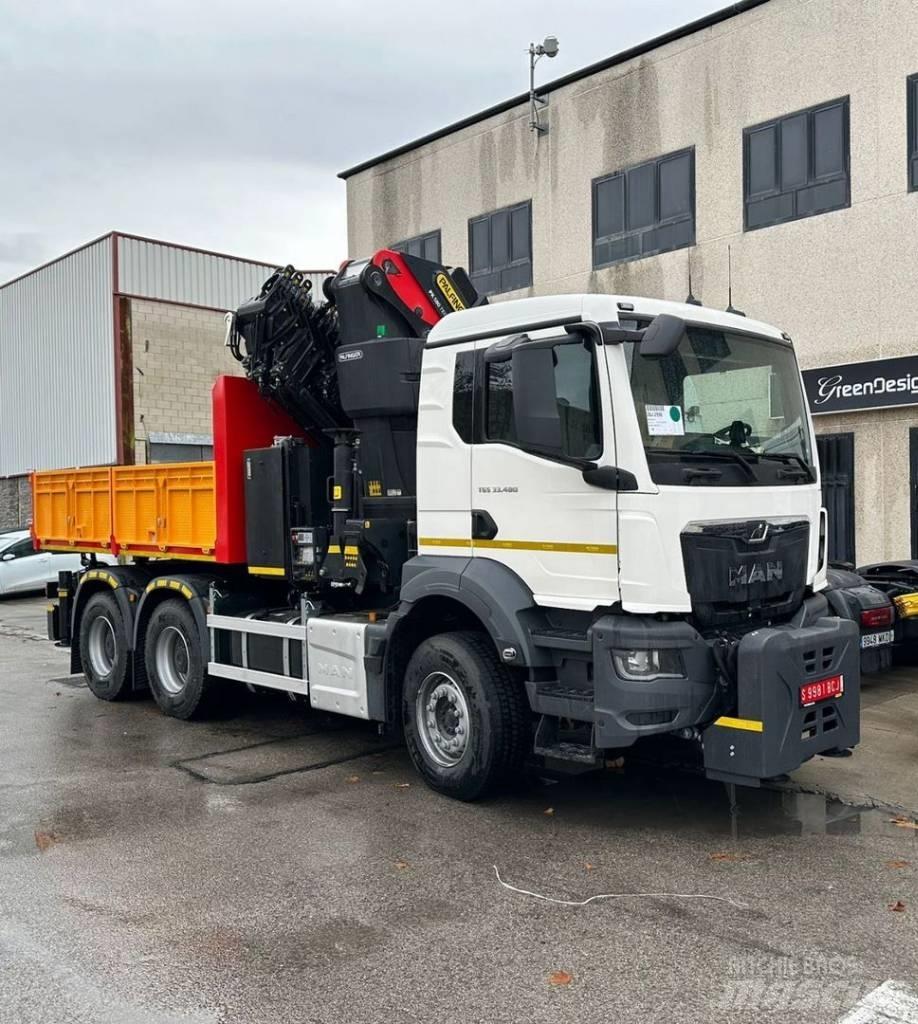 MAN TGS 33.480 Naudoti vilkikai