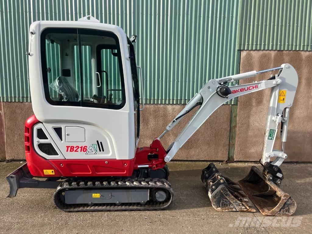 Takeuchi TB 216 A Mini ekskavatoriai < 7 t