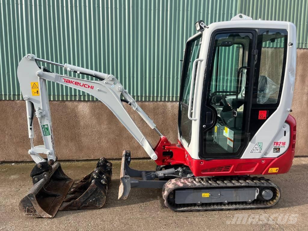 Takeuchi TB 216 A Mini ekskavatoriai < 7 t