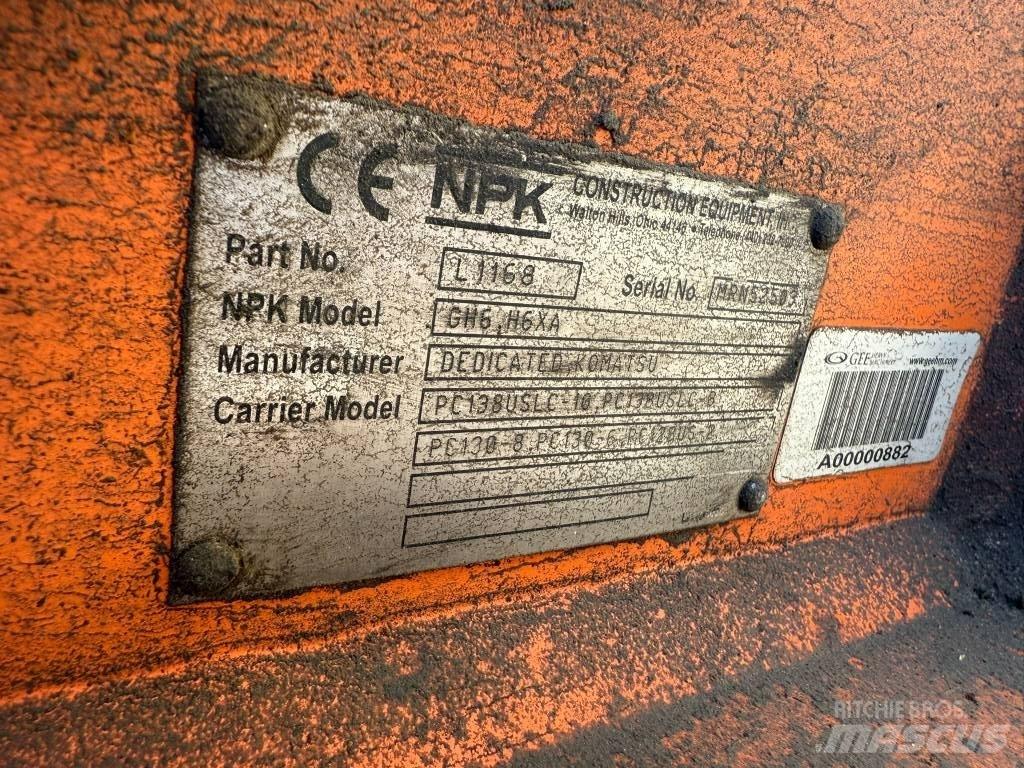 NPK GH 6 Hidrauliniai kūjai / Trupintuvai