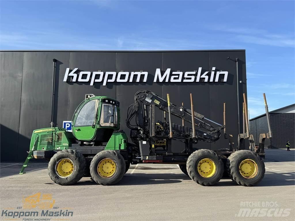 John Deere 1510E Naudoti miškovežiai (Forvarderiai)