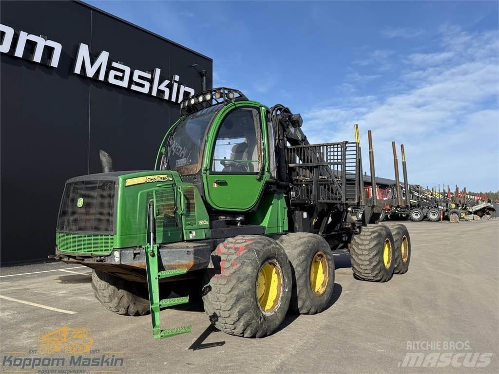 John Deere 1510E Naudoti miškovežiai (Forvarderiai)