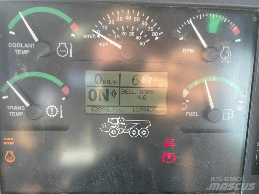 Bell B30D Karjeriniai savivarčiai