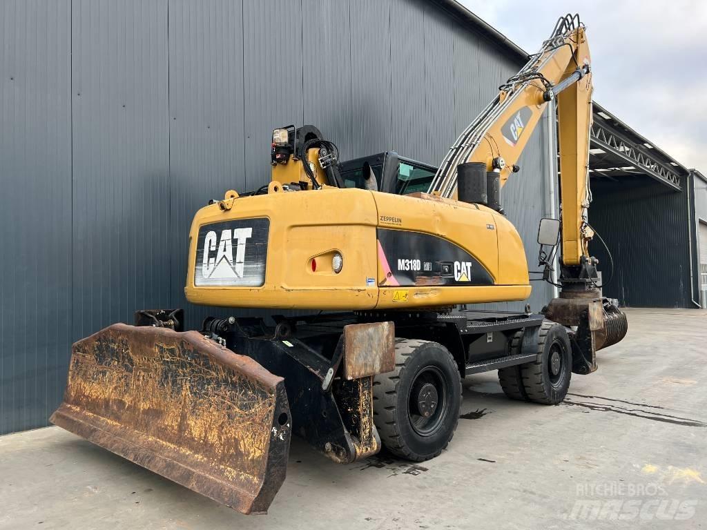 CAT M318D MH Atliekų / pramoniniai krautuvai