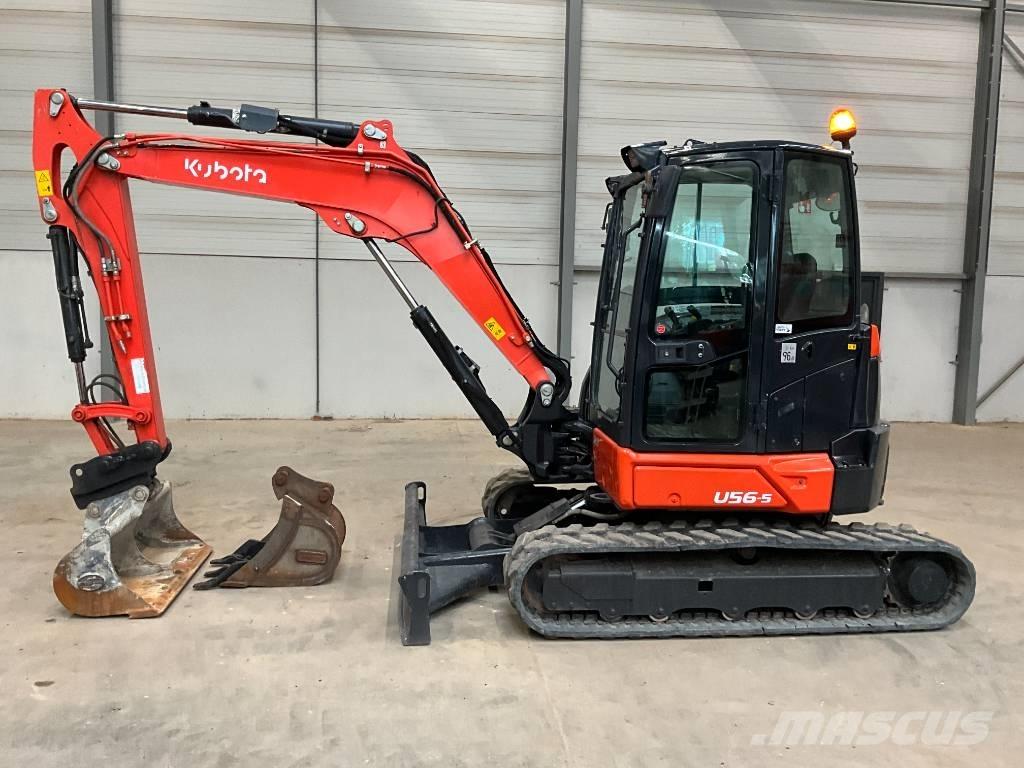 Kubota U 56-5 Mini ekskavatoriai < 7 t