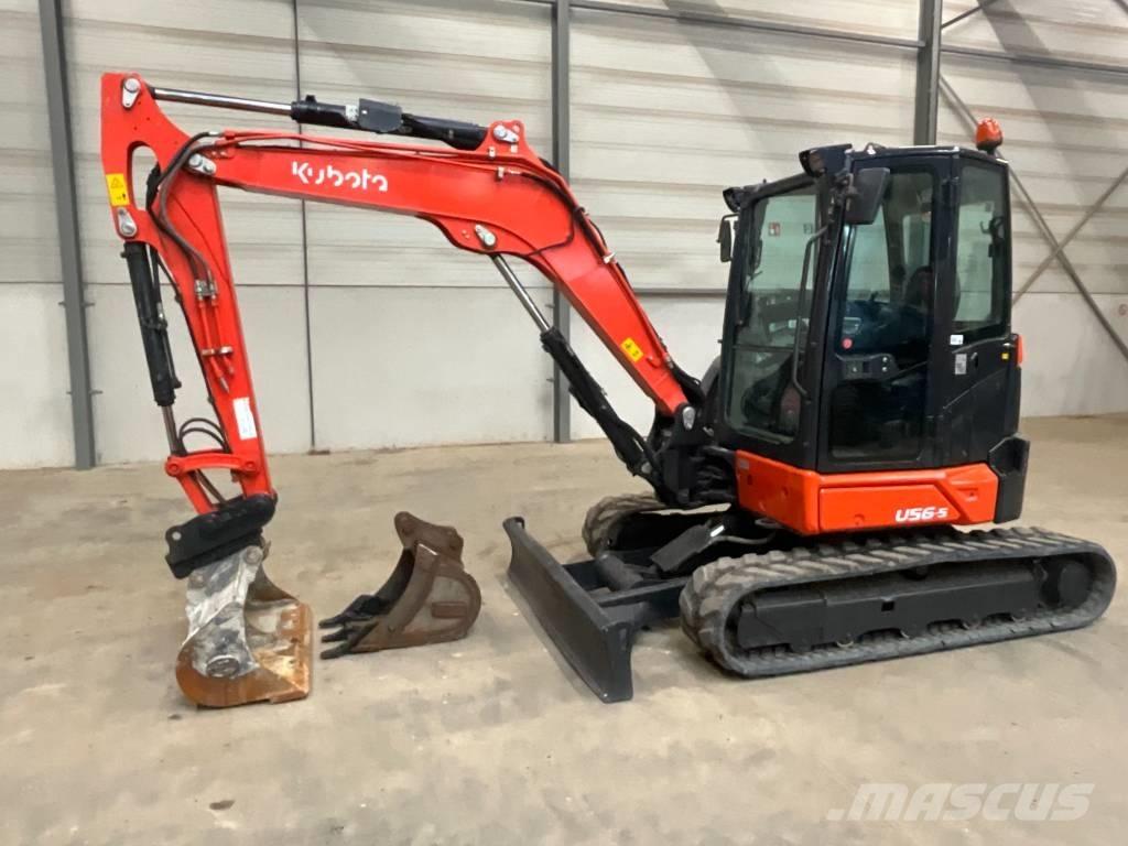 Kubota U 56-5 Mini ekskavatoriai < 7 t