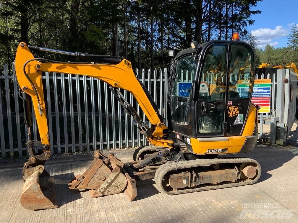 JCB 8026 CTS Mini ekskavatoriai < 7 t