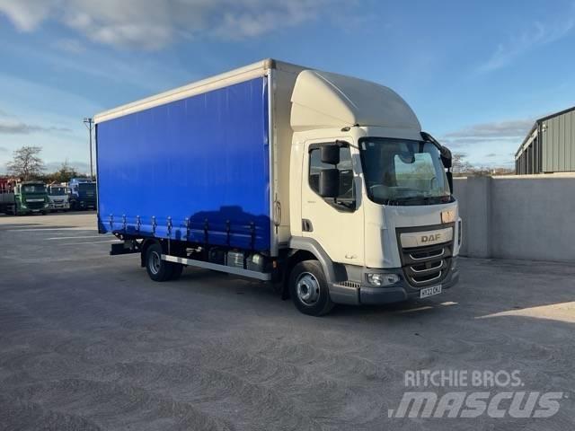 DAF LF180 Priekabos su tentu