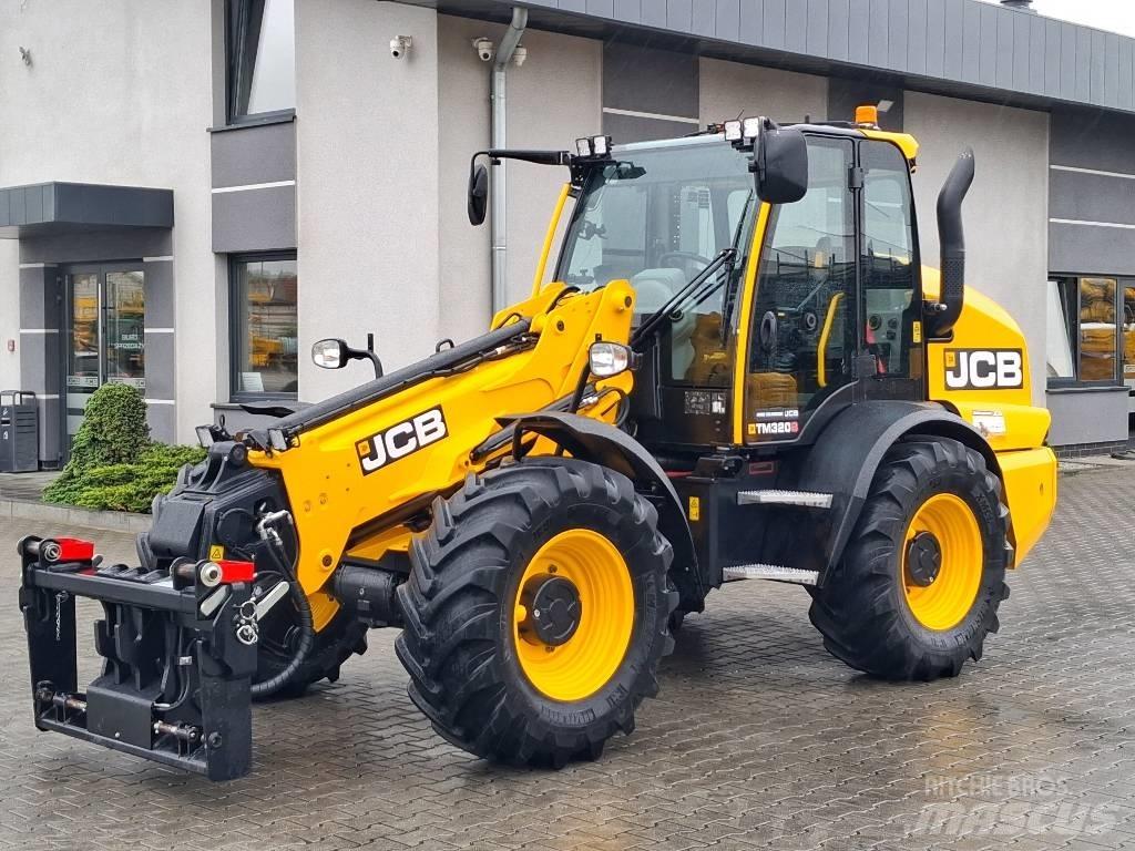 JCB TM 320 S Teleskopiniai krautuvai žemės ūkiui