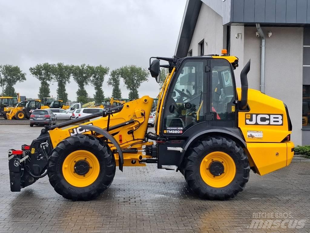 JCB TM 320 S Teleskopiniai krautuvai žemės ūkiui