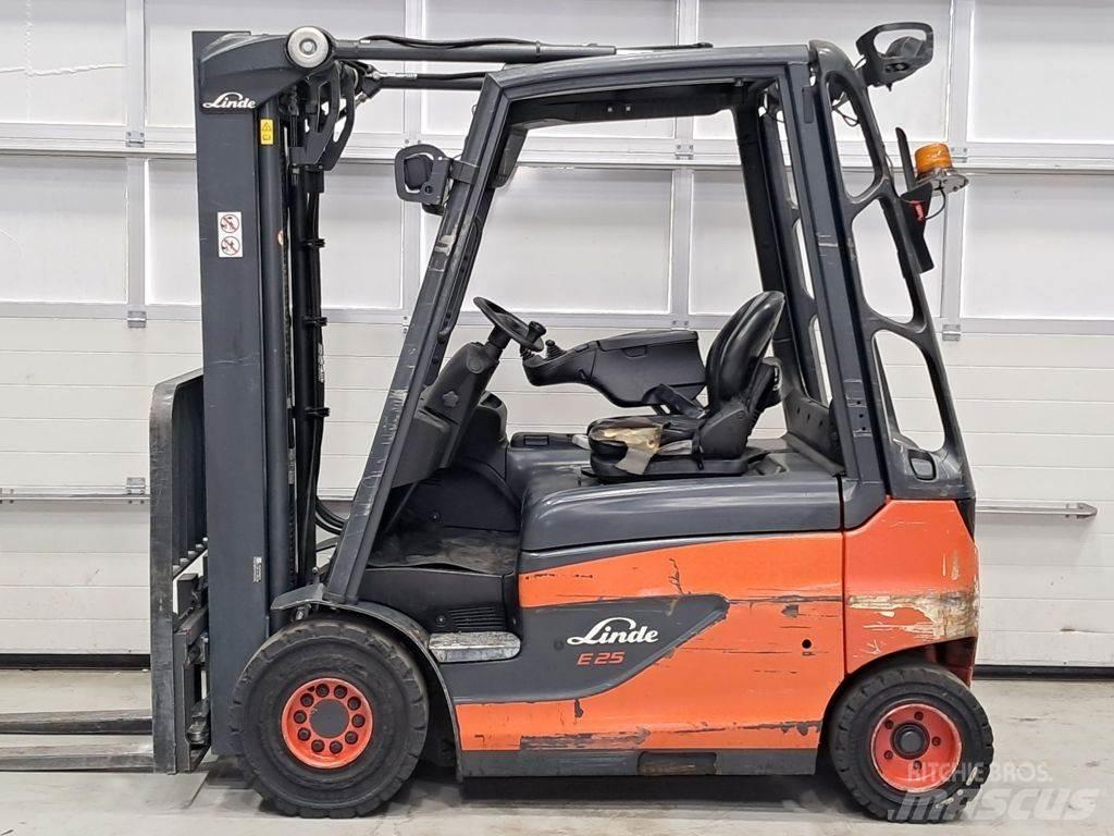 Linde E25-01 Elektriniai šakiniai krautuvai