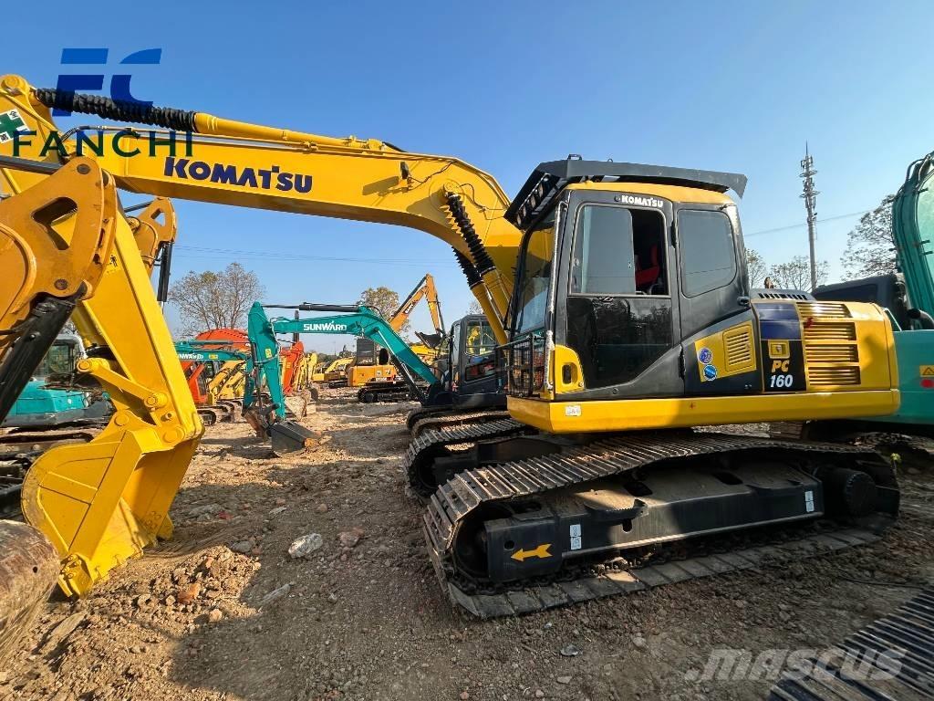 Komatsu PC 160 LC Vikšriniai ekskavatoriai