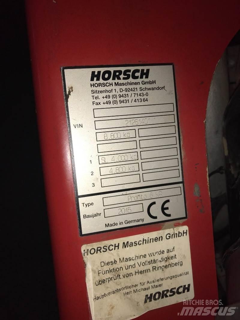Horsch Pronto 6  KR Sėjamieji kombainai