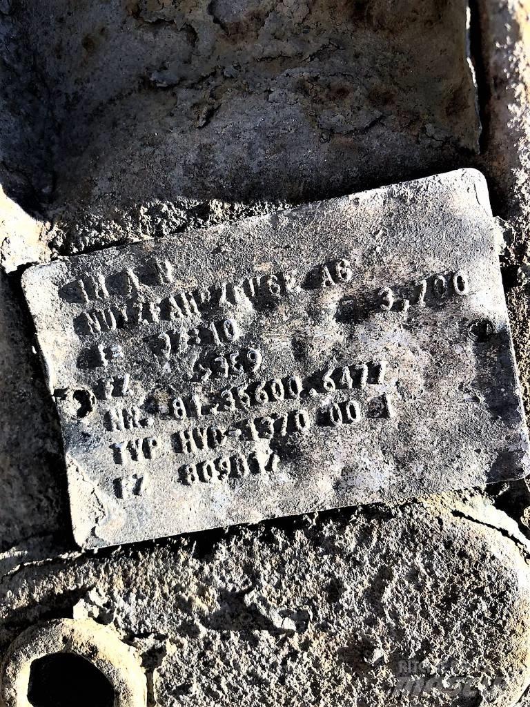 MAN HYD1370-00 Ašys