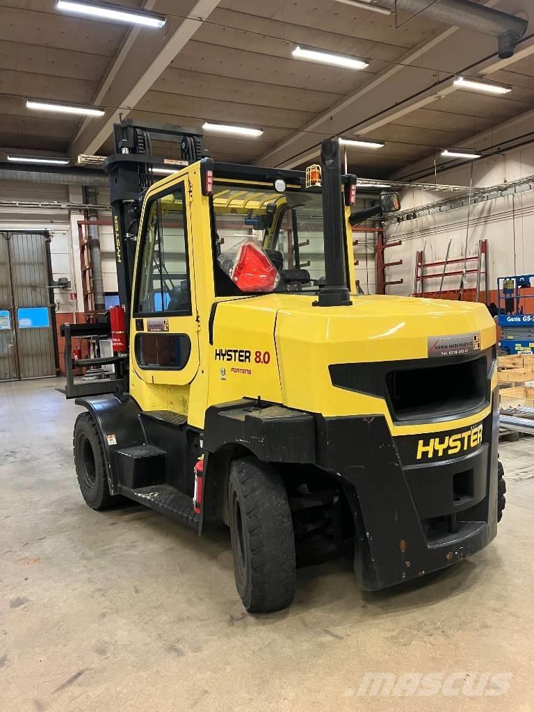 Hyster H8.0FTS Dyzeliniai krautuvai