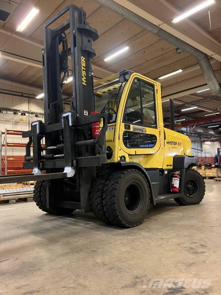Hyster H8.0FTS Dyzeliniai krautuvai