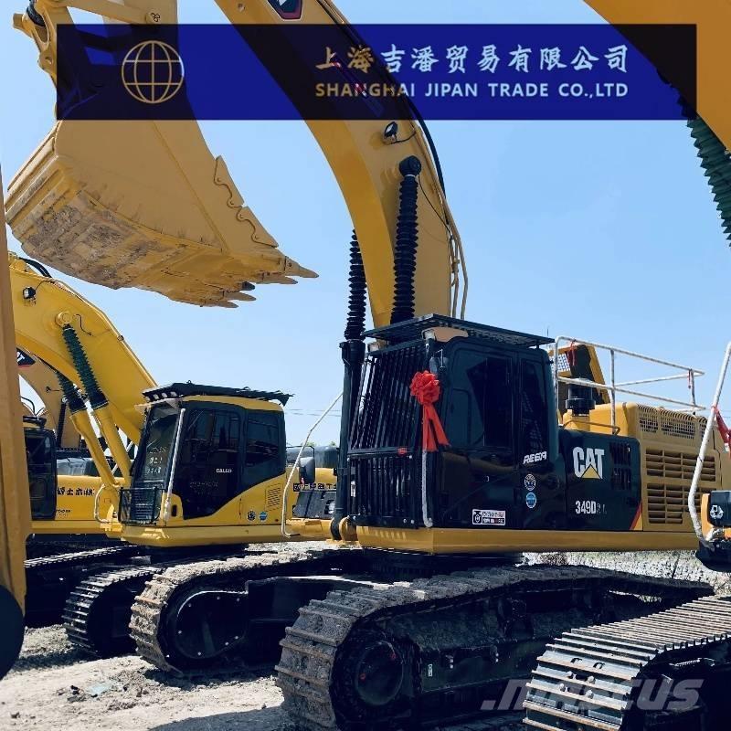 CAT 349 D Vikšriniai ekskavatoriai