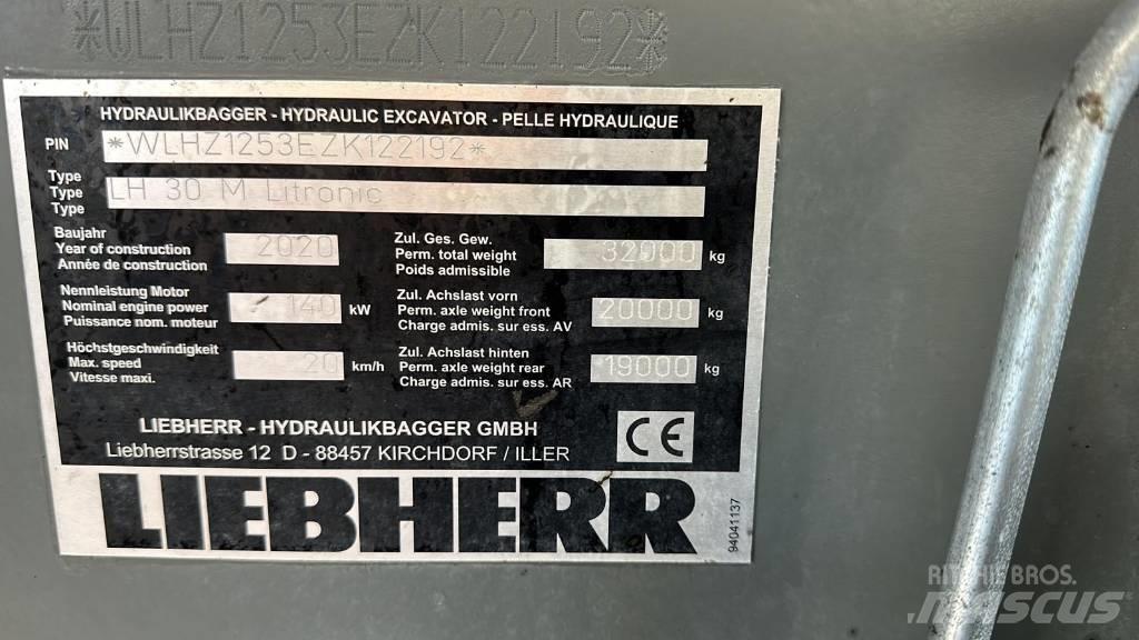 Liebherr LH 30 M Atliekų / pramoniniai krautuvai