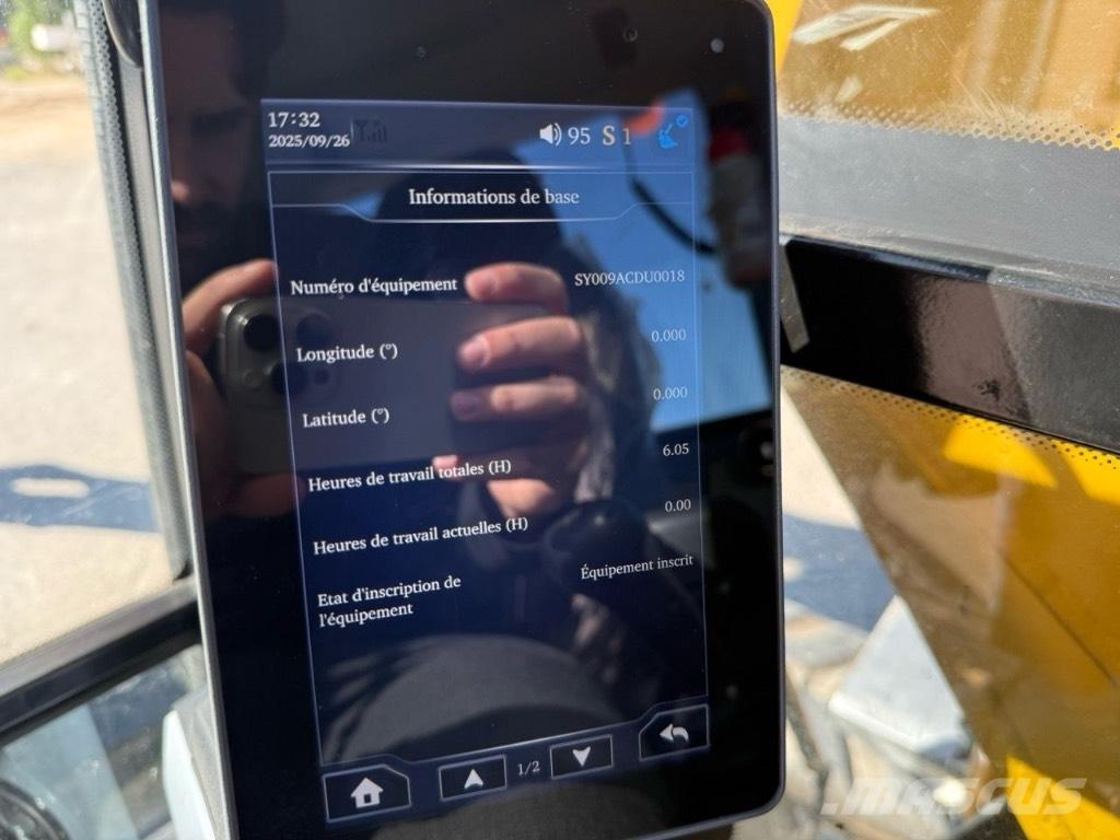 Sany SY 95 C Vikšriniai ekskavatoriai