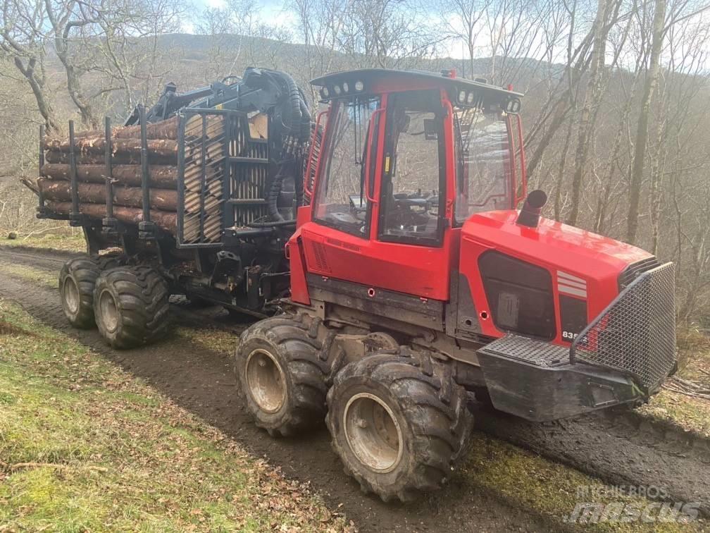 Komatsu 835tx Naudoti miškovežiai (Forvarderiai)