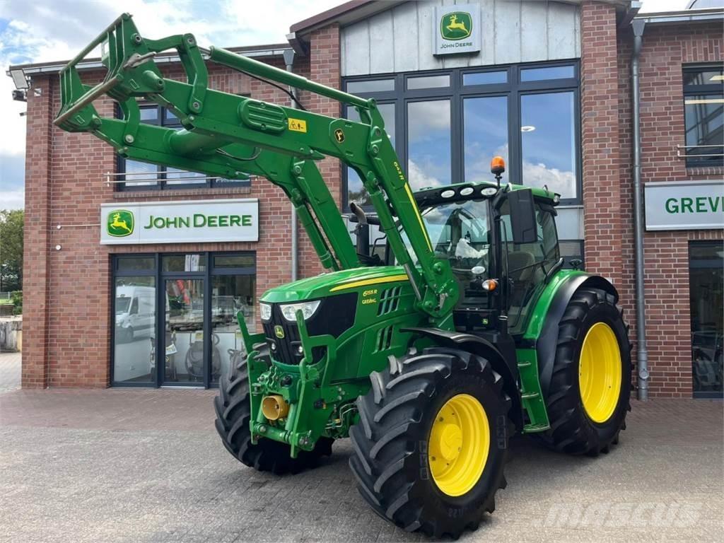 John Deere 6155R Traktoriai