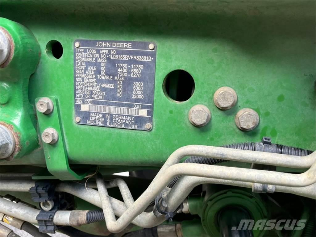 John Deere 6155R Traktoriai