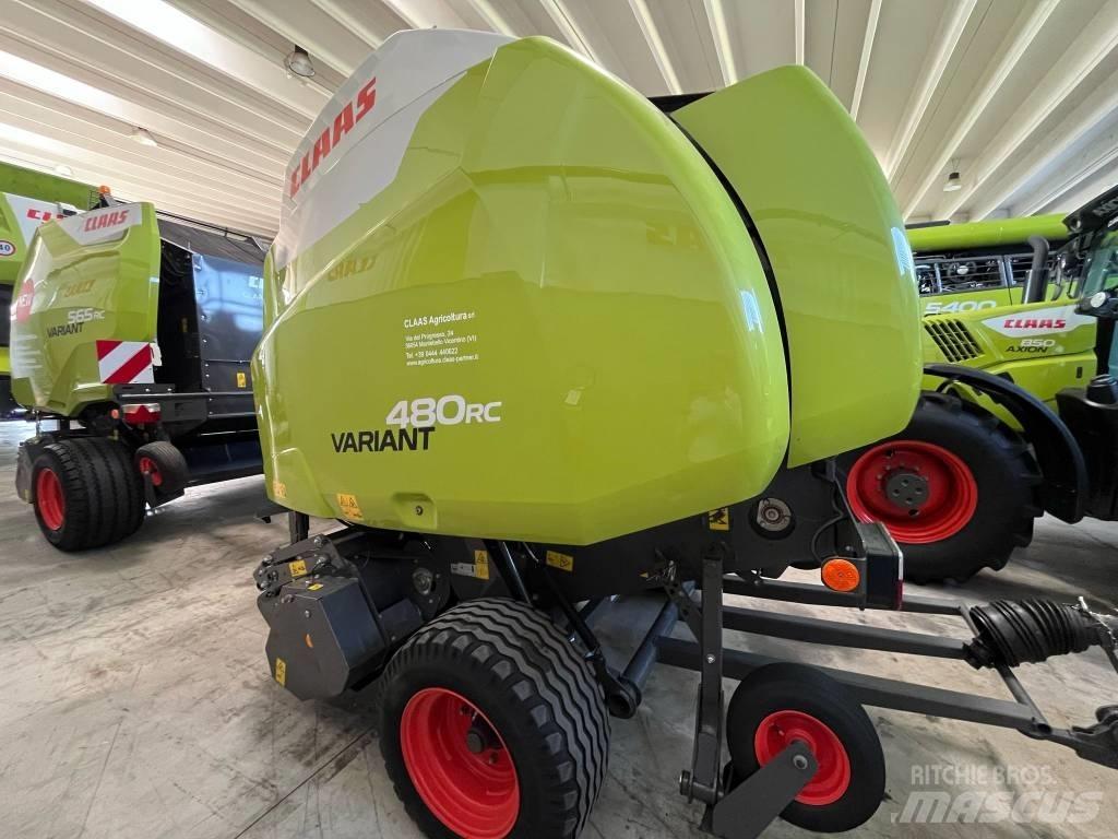 CLAAS Variant 480 RC Ritinių presai