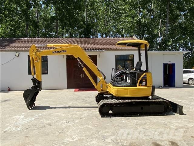Komatsu PC 35 MR Vikšriniai ekskavatoriai