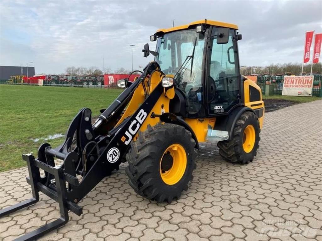 JCB 407 Naudoti ratiniai krautuvai