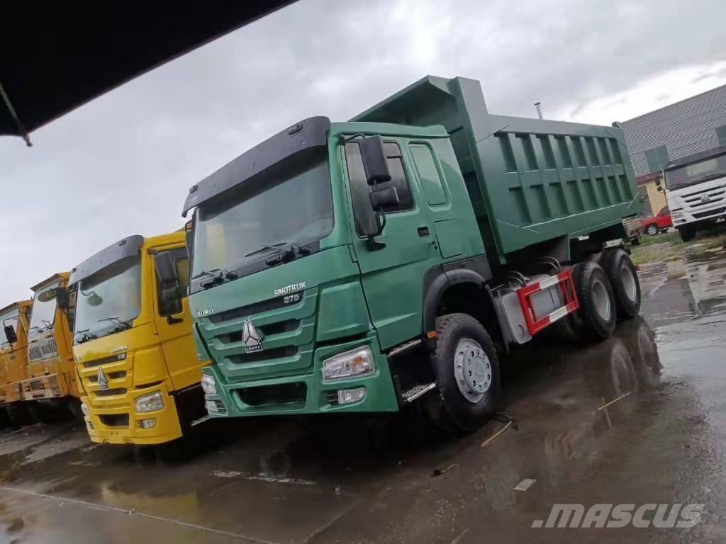 Howo 375 6x4 Savivarčių priekabų vilkikai