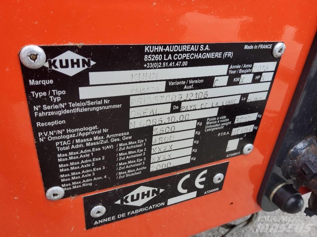 Kuhn Primor 5570 M Ryšulių smulkinimo, pjaustymo ir išvyniojimo įrenginiai