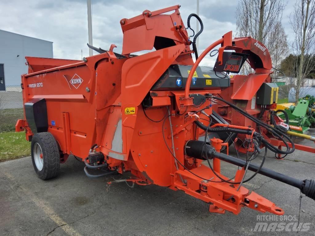 Kuhn Primor 5570 M Ryšulių smulkinimo, pjaustymo ir išvyniojimo įrenginiai