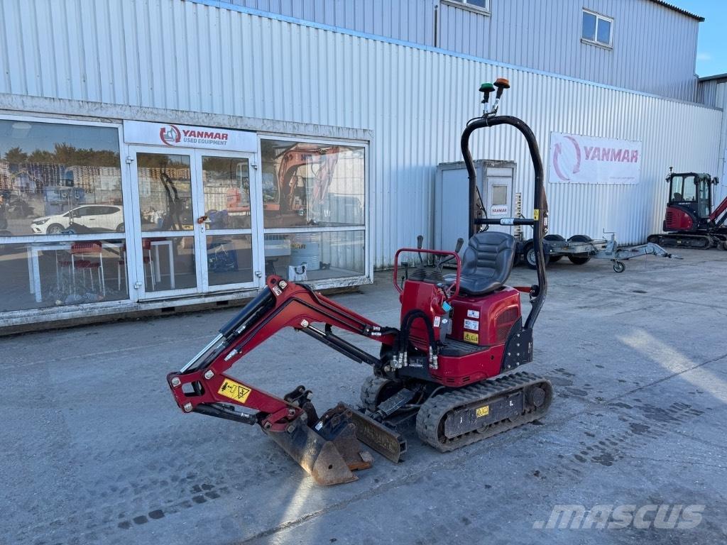 Yanmar SV08 (1F117) Mini ekskavatoriai < 7 t