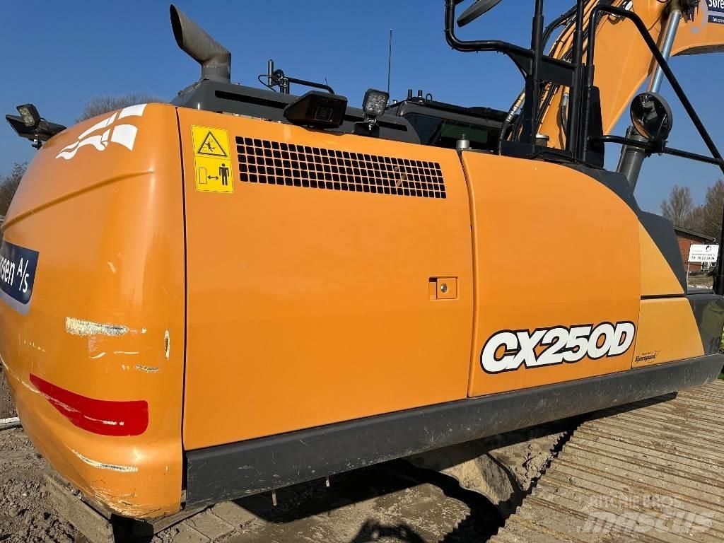 CASE CX 250 D Vikšriniai ekskavatoriai