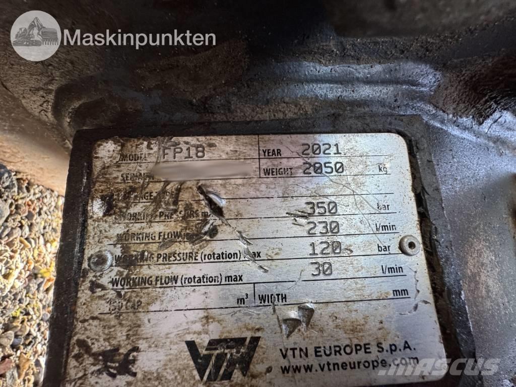 VTN FP18 Kultivatoriai-purentuvai