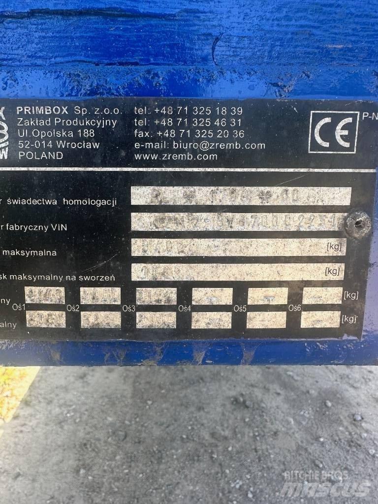 Zremb N263 Platformos / Pakrovimas iš šono