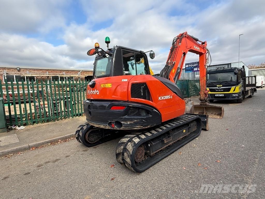 Kubota KX085-5 Vidutinės galios ekskavatoriai 7-12 t
