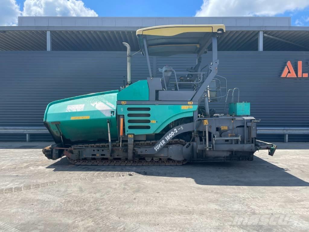 Vögele SUPER 1800-2 Asfalto klotuvai