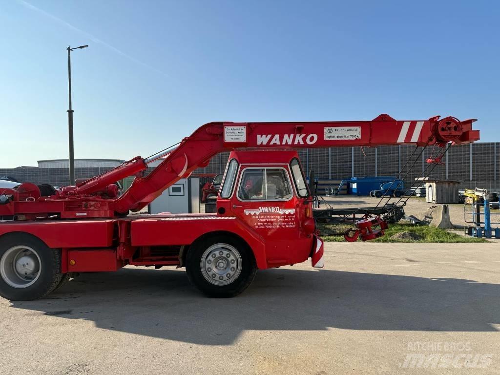 Krupp 6Gtk Neapdoroto reljefo kranai