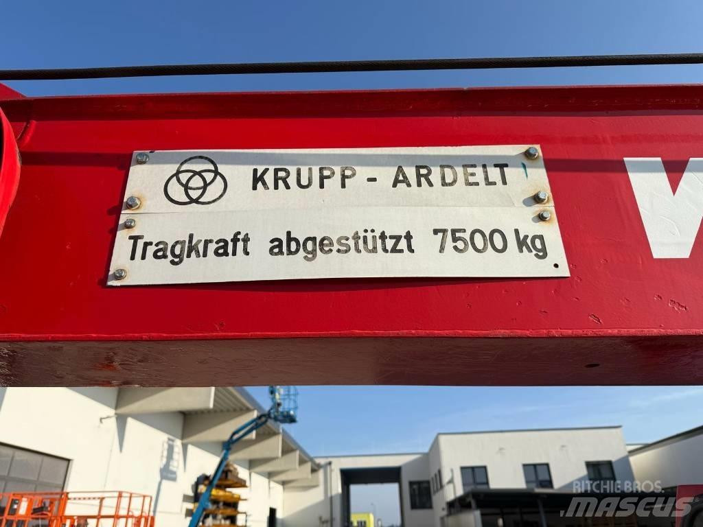 Krupp 6Gtk Neapdoroto reljefo kranai