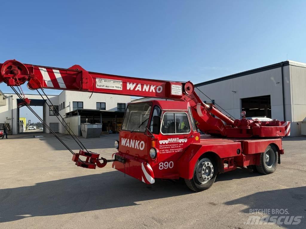 Krupp 6Gtk Neapdoroto reljefo kranai