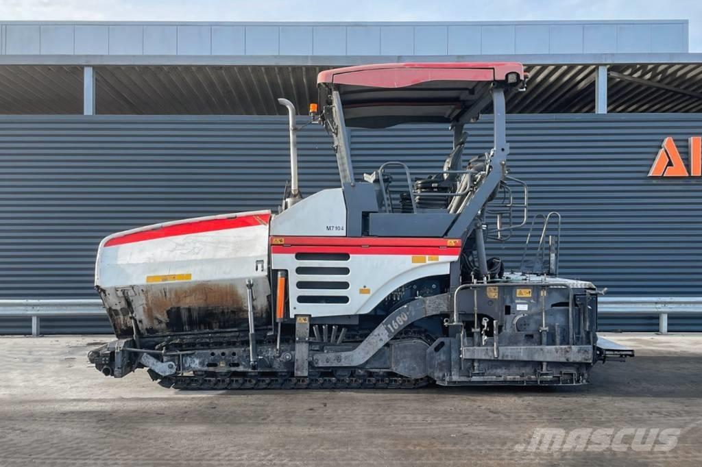 Vögele SUPER 1600-2 Asfalto klotuvai