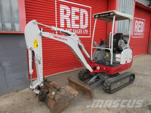 Takeuchi TB 216 Mini ekskavatoriai < 7 t