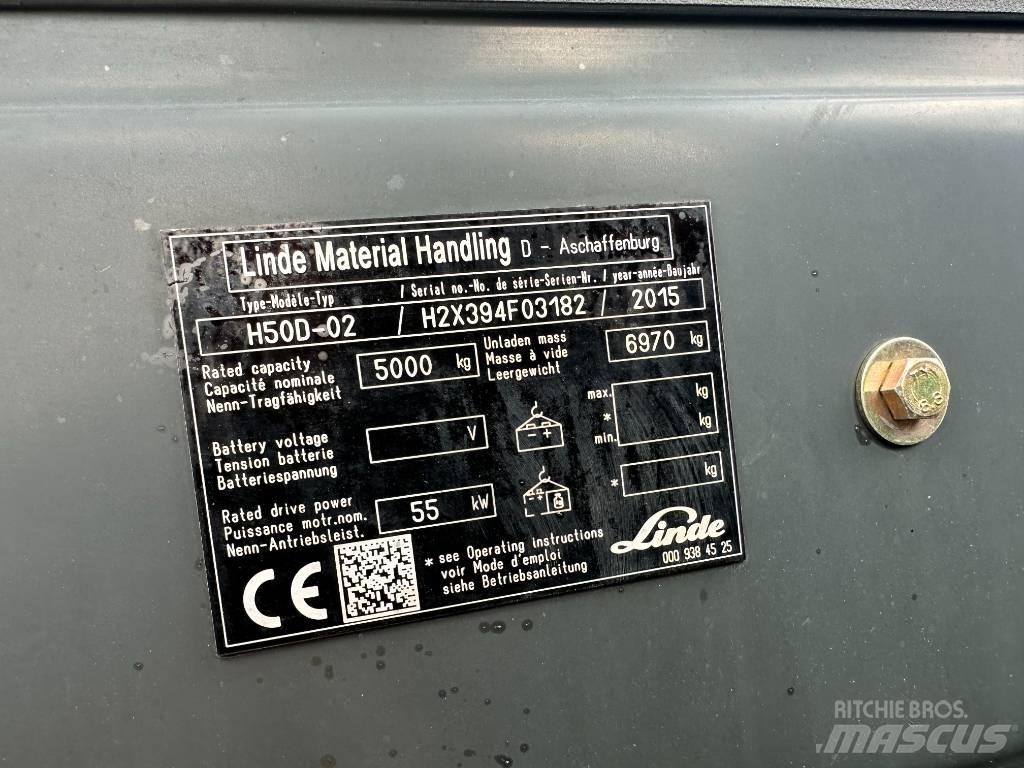 Linde H 50 D Dyzeliniai krautuvai